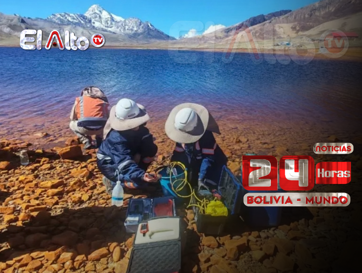 El Alto verifica la calidad del agua en sus principales represas